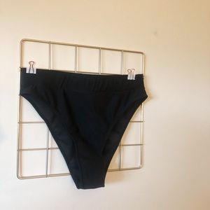 SHEIN Black Highwaisted Bathing Suit Bottoms